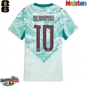 Portugali Bernardo Silva #10 Vieraspaita Naisten MM-kisat 2026 Lyhythihainen